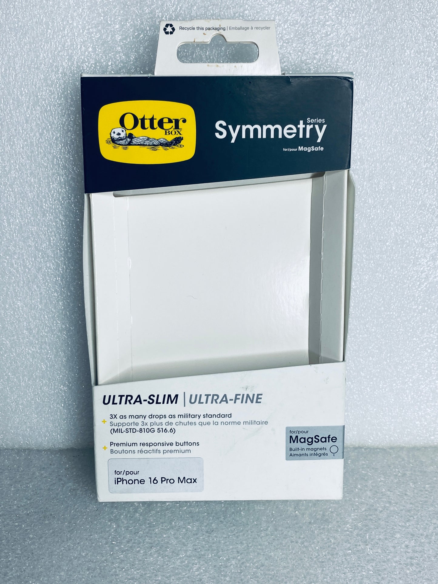 otterBox Symmetry Series MagSafe iPhone Case For 16 Pro Max, Black