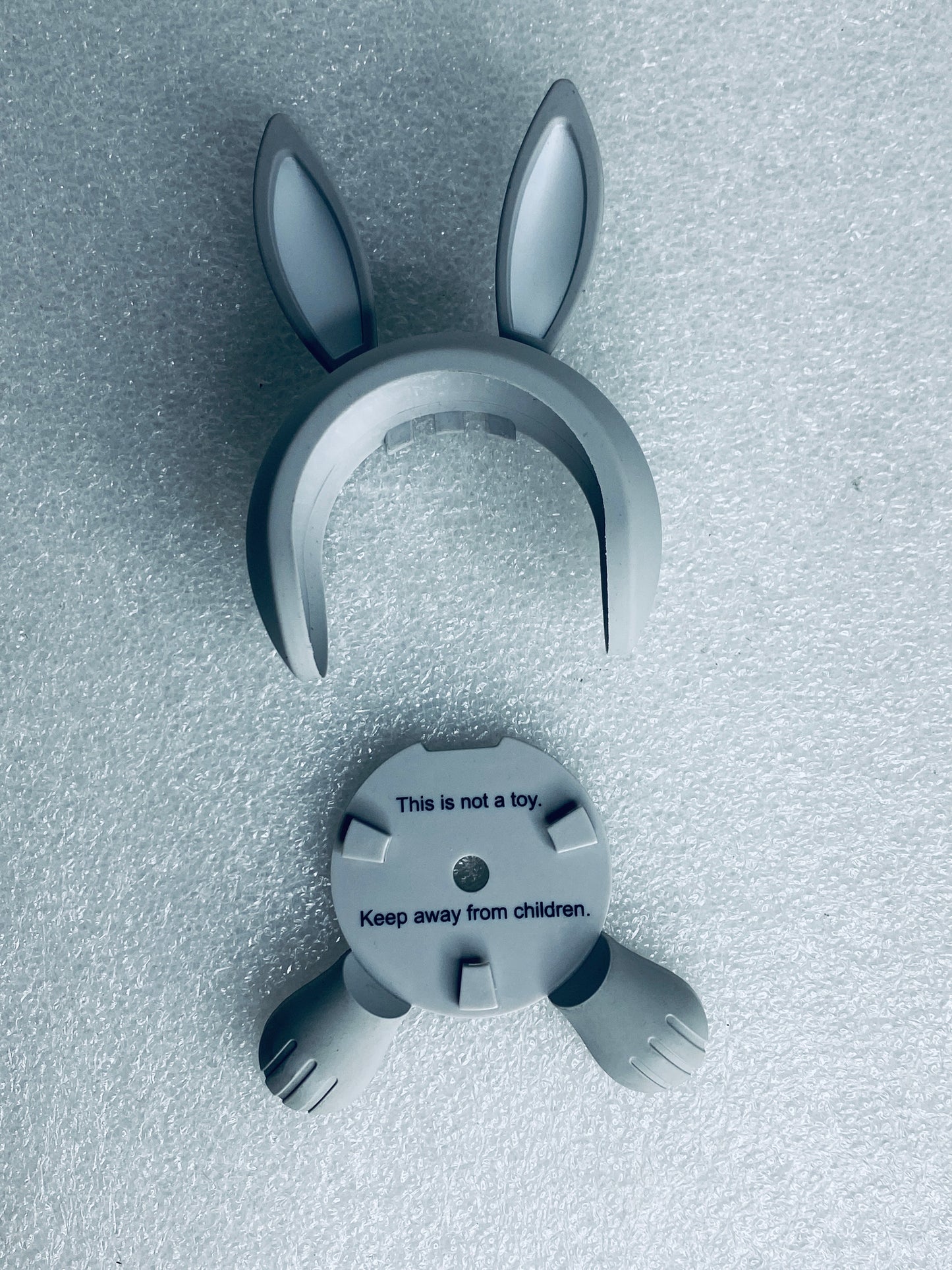 lot Of 2-Arlo Bunny Monitor Top Ear/Bottom Feet Attachments For ABC1000 - READ