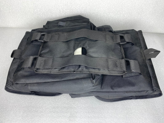 New Other Motorcycle Saddlebags Approx. (11” x 18”), Black