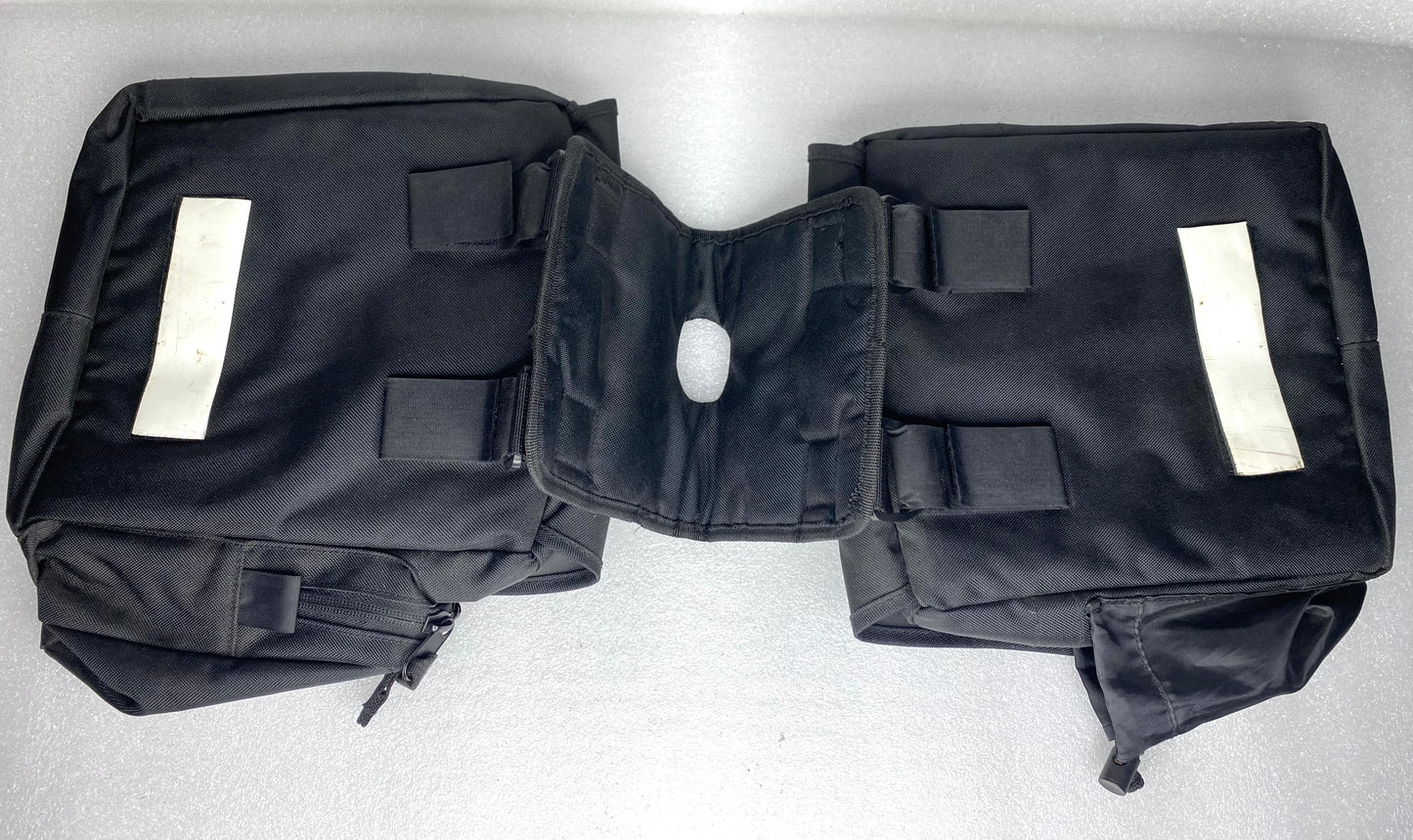 New Other Motorcycle Saddlebags Approx. (11” x 18”), Black
