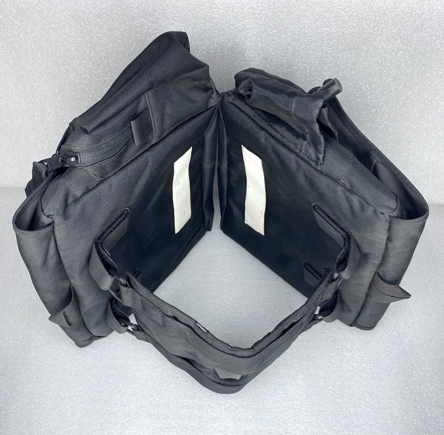 New Other Motorcycle Saddlebags Approx. (11” x 18”), Black