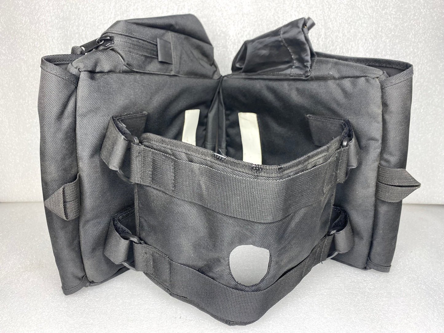 New Other Motorcycle Saddlebags Approx. (11” x 18”), Black