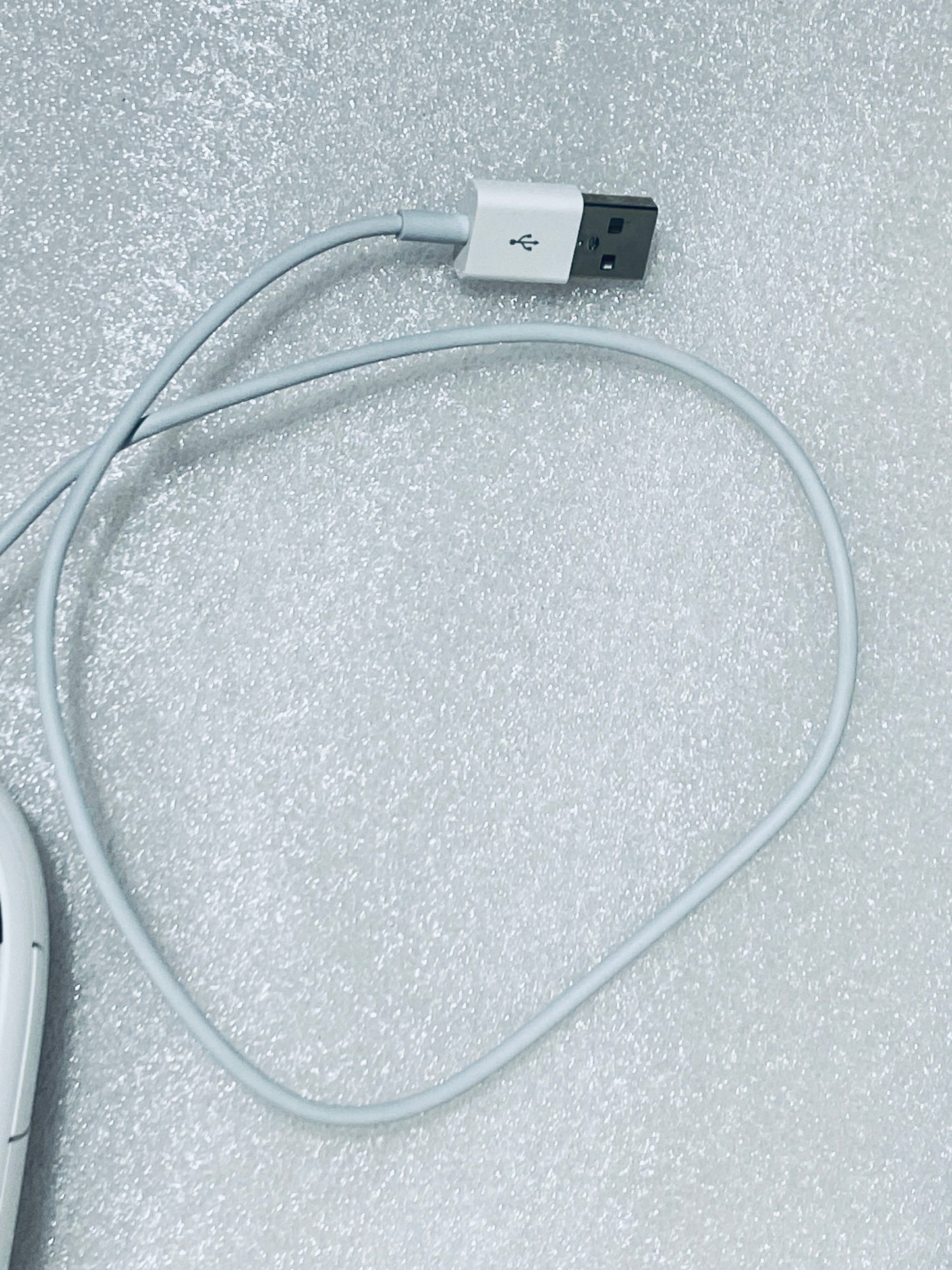 Apple White Aluminum USB Wired Keyboard A1243 & Apple Wired Mouse A1152 - (READ)