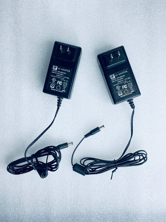 lot Of 2 - RS AC Adapter RS-AB03J00 12V 3A, Black - (READ)