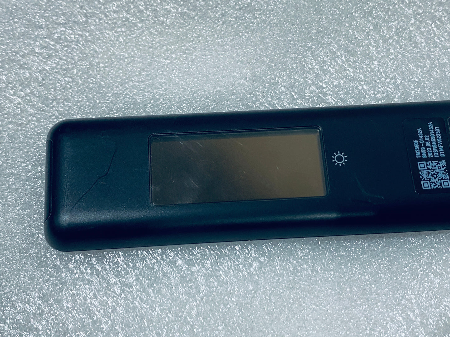 Samsung BN59-01432A Black Solar/Rechargeable TV Remote Control, TM2360E