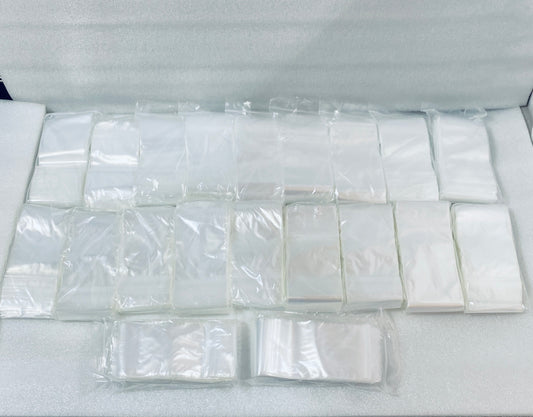 lot Of 2,000 New Open Box - 3" x 5” 2 MIL Thick Clear Reclosable Bags, S-1293
