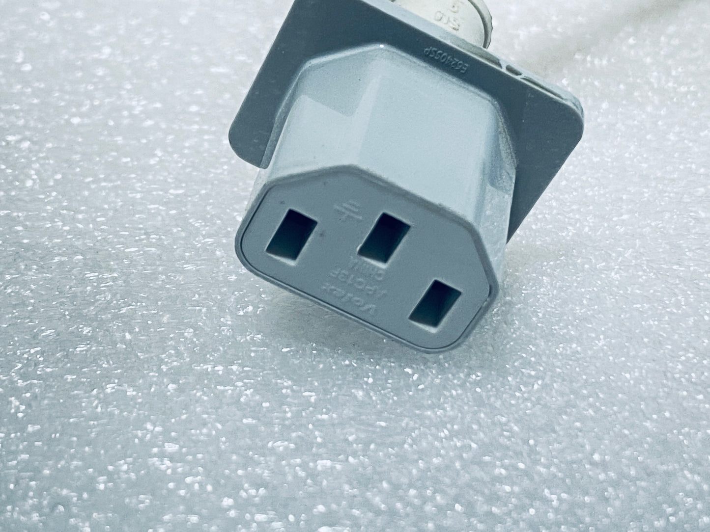 3-Prong AC Power Cord Cable For Apple Mac Pro Tower, White - (READ)