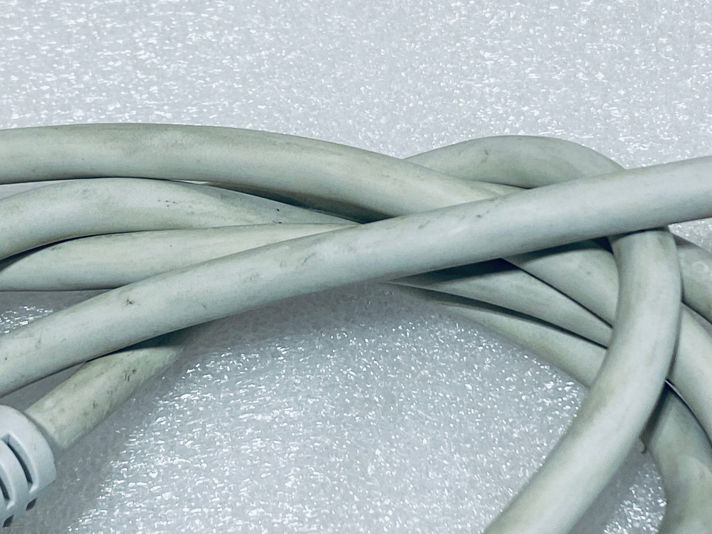 3-Prong AC Power Cord Cable For Apple Mac Pro Tower, White - (READ)