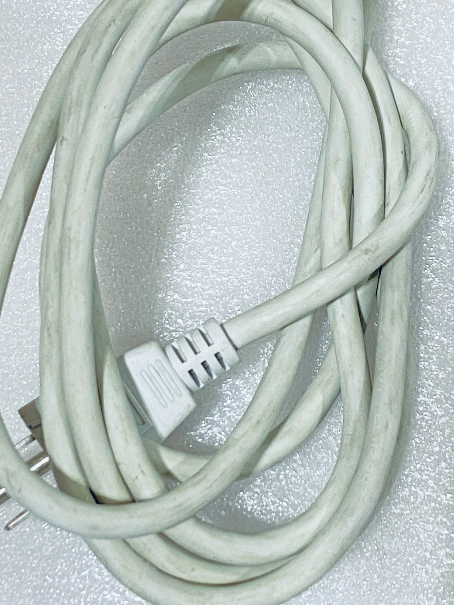 3-Prong AC Power Cord Cable For Apple Mac Pro Tower, White - (READ)