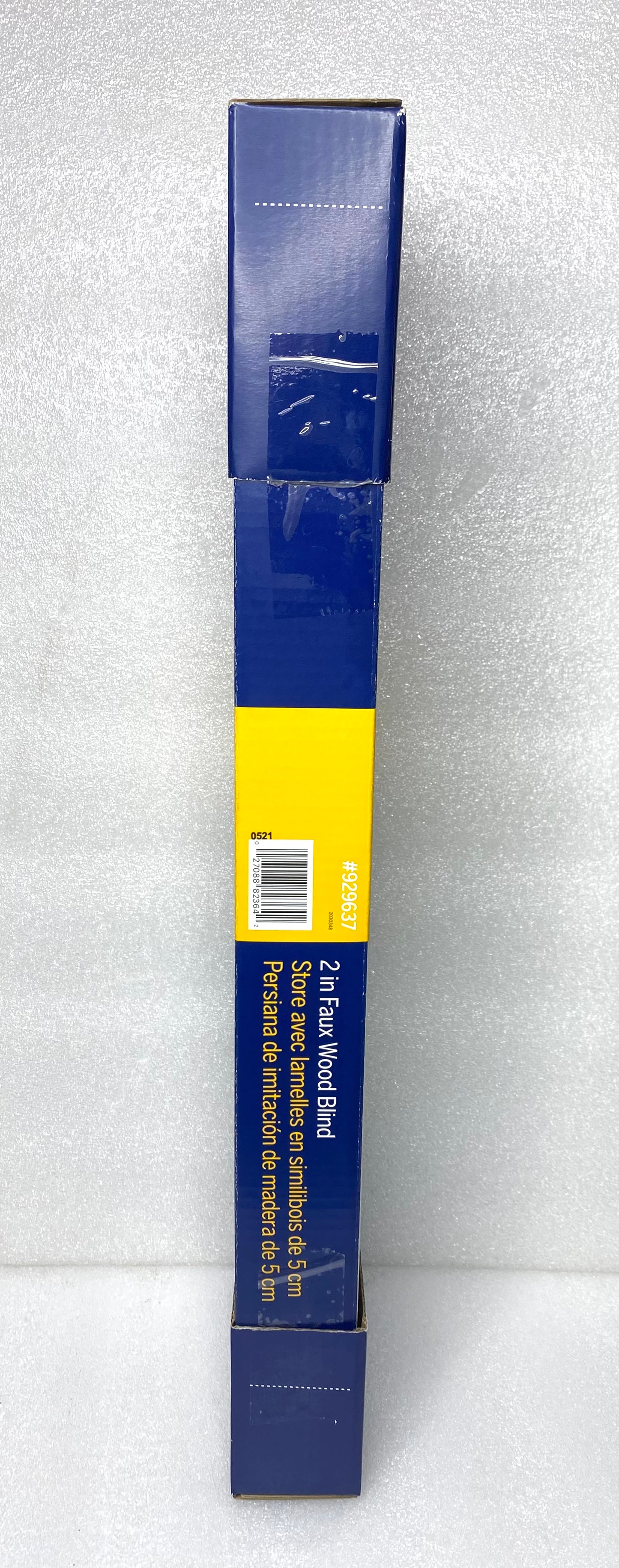 new Other LEVOLOR Trim+Go 2” White Faux Wood Cordless Blind, 27” x 64” - (READ)
