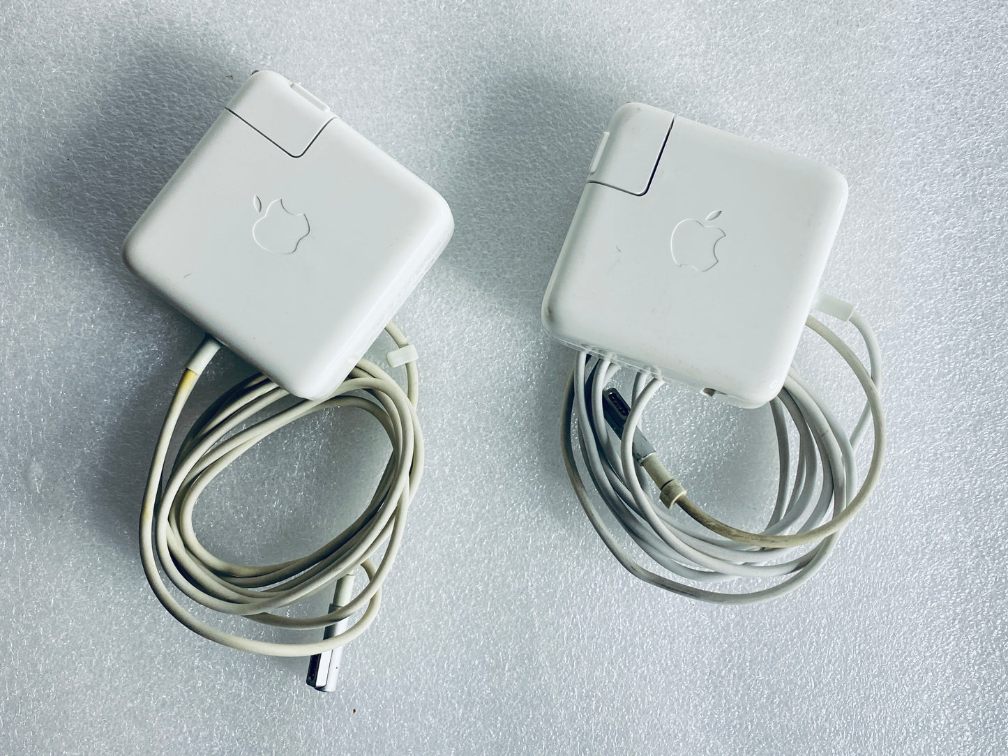 lot Of 2 - Apple 60W Magsafe Power Adapters For 13" MacBook Pro, A1344 - (READ)