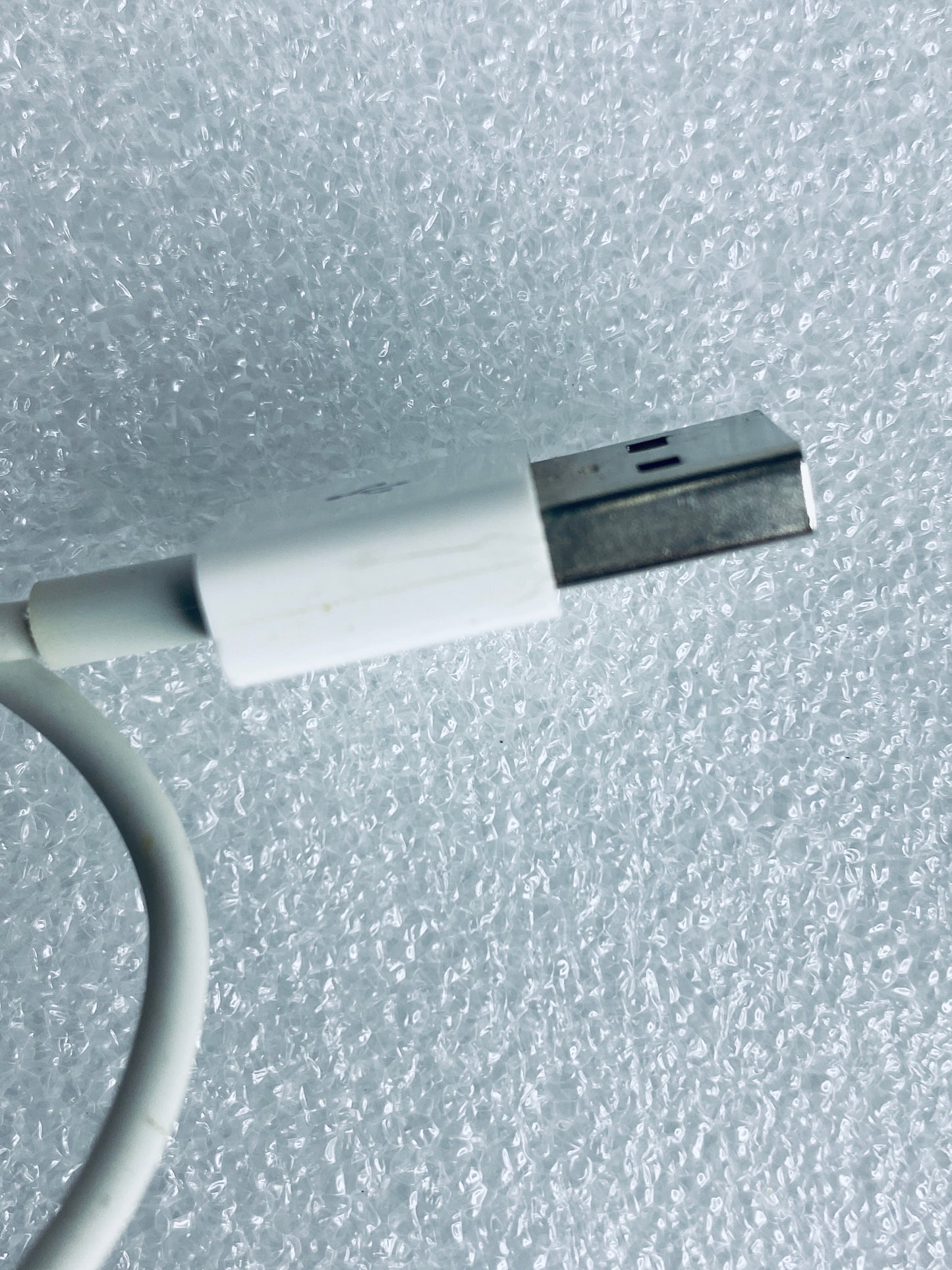 lot Of 2 - Apple Wired White USB Mighty/Optical Mouse, A1152 - (READ)