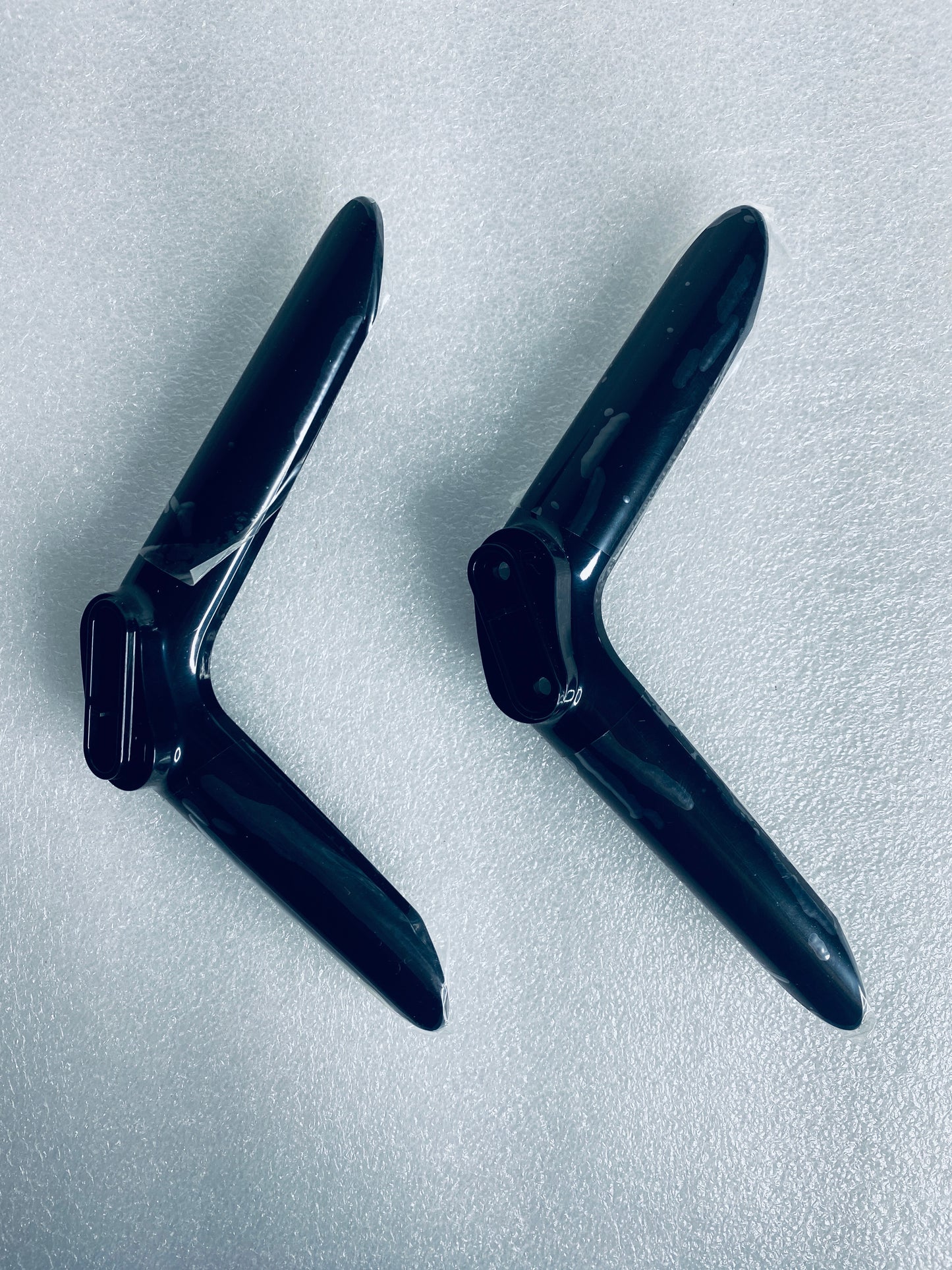 onn 100012589 Black TV Stand Legs - (READ)