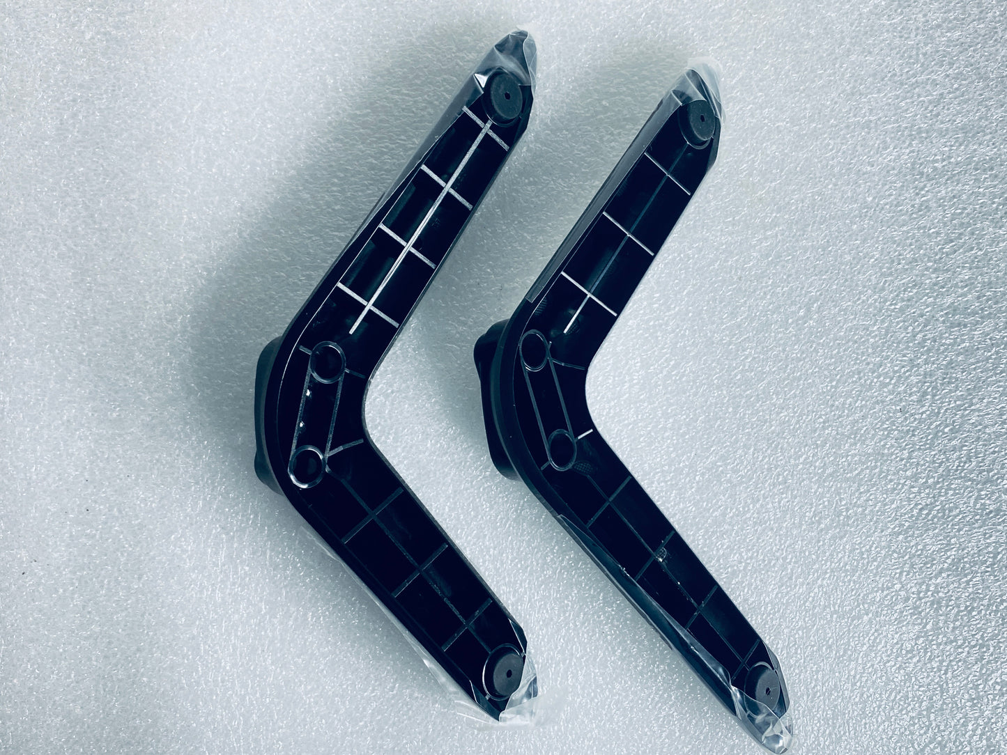 onn 100012589 Black TV Stand Legs - (READ)