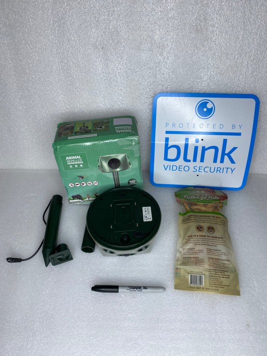#110 - Assortment Of Security Items & Pet Treats - (IN CONDITION AS SHOWN) $$$