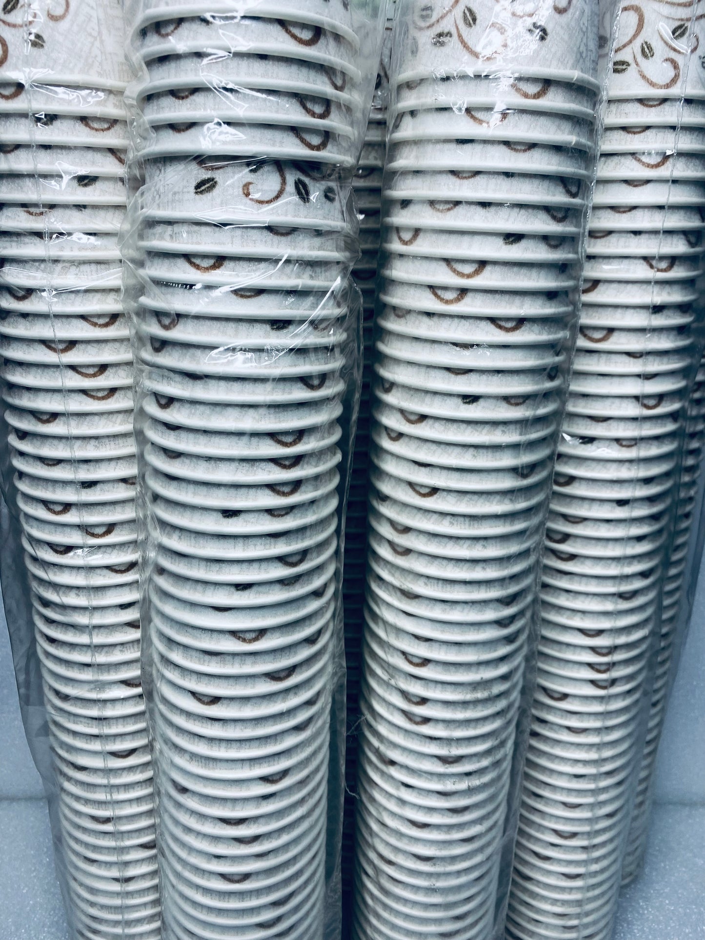lot Of 500 - New Dixie Perfect Touch Insulated Paper Hot Cups 8 oz. (Box of 500 Count)