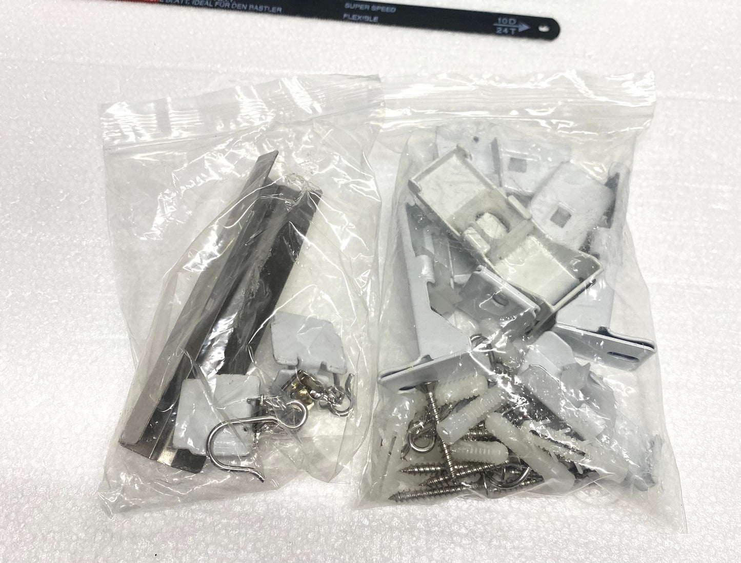 new Other ChadMade Ceiling/Wall Mount 3-6' Curtain Track Kit Rail,White (READ)