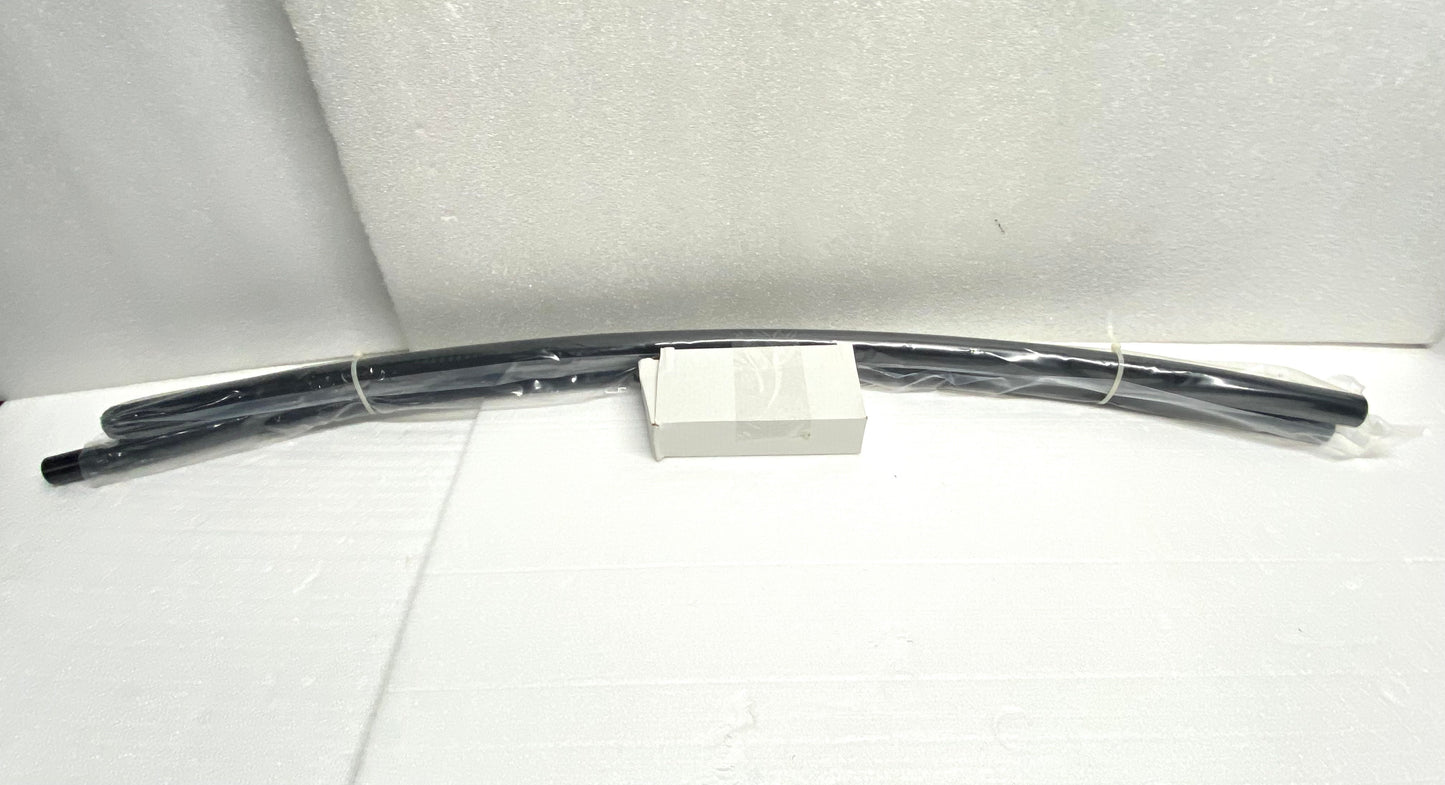 new Other -Prettyhome Curved Shower Curtain Rod For 60" Tub, Matte Black- (READ)