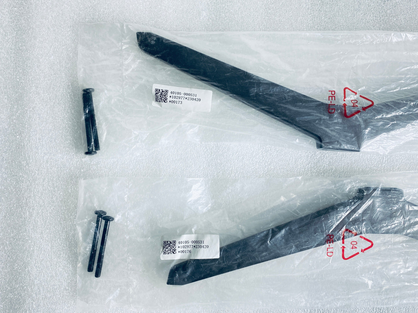 new - TV Legs/Stand 40105-000531, Dark Grey