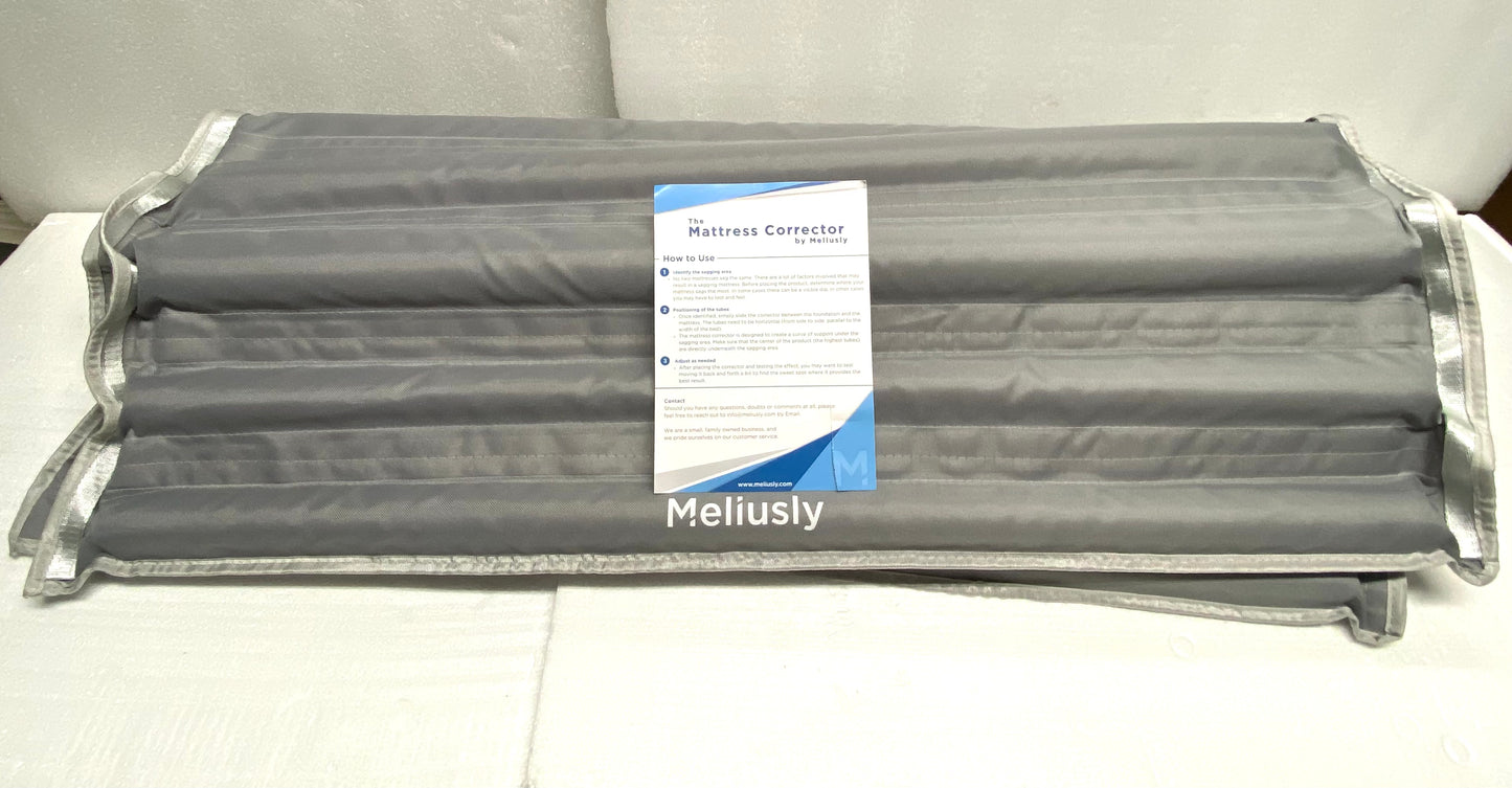 new Open Box - Meliusly The Mattress Corrector Large 35" x 47", Gray