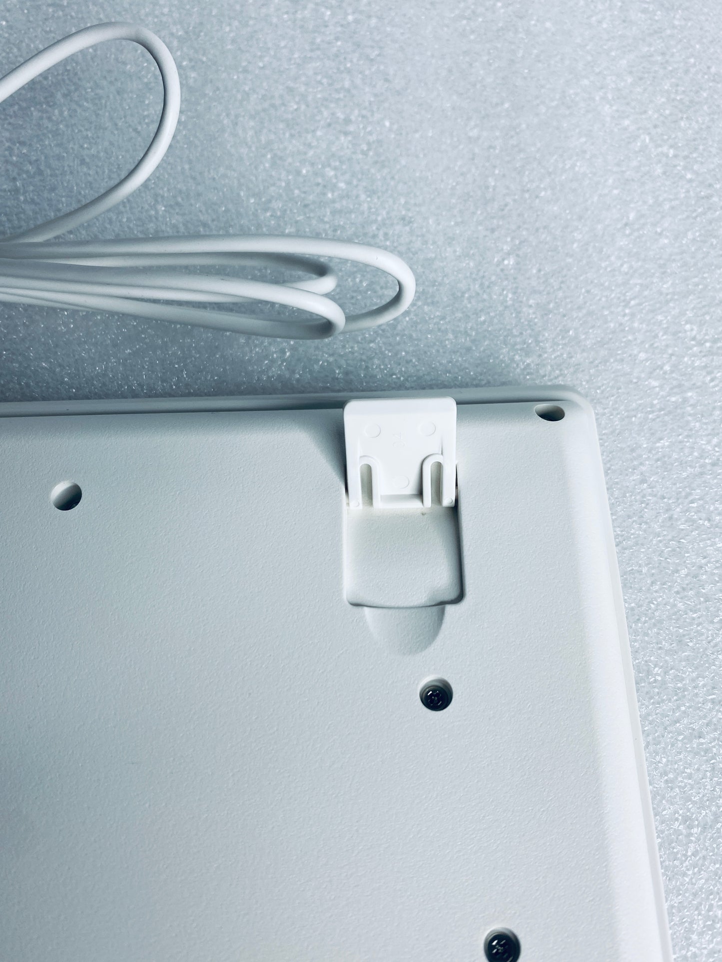 acer White Slim USB Wired Keyboard KB69211 & Mouse - (READ)