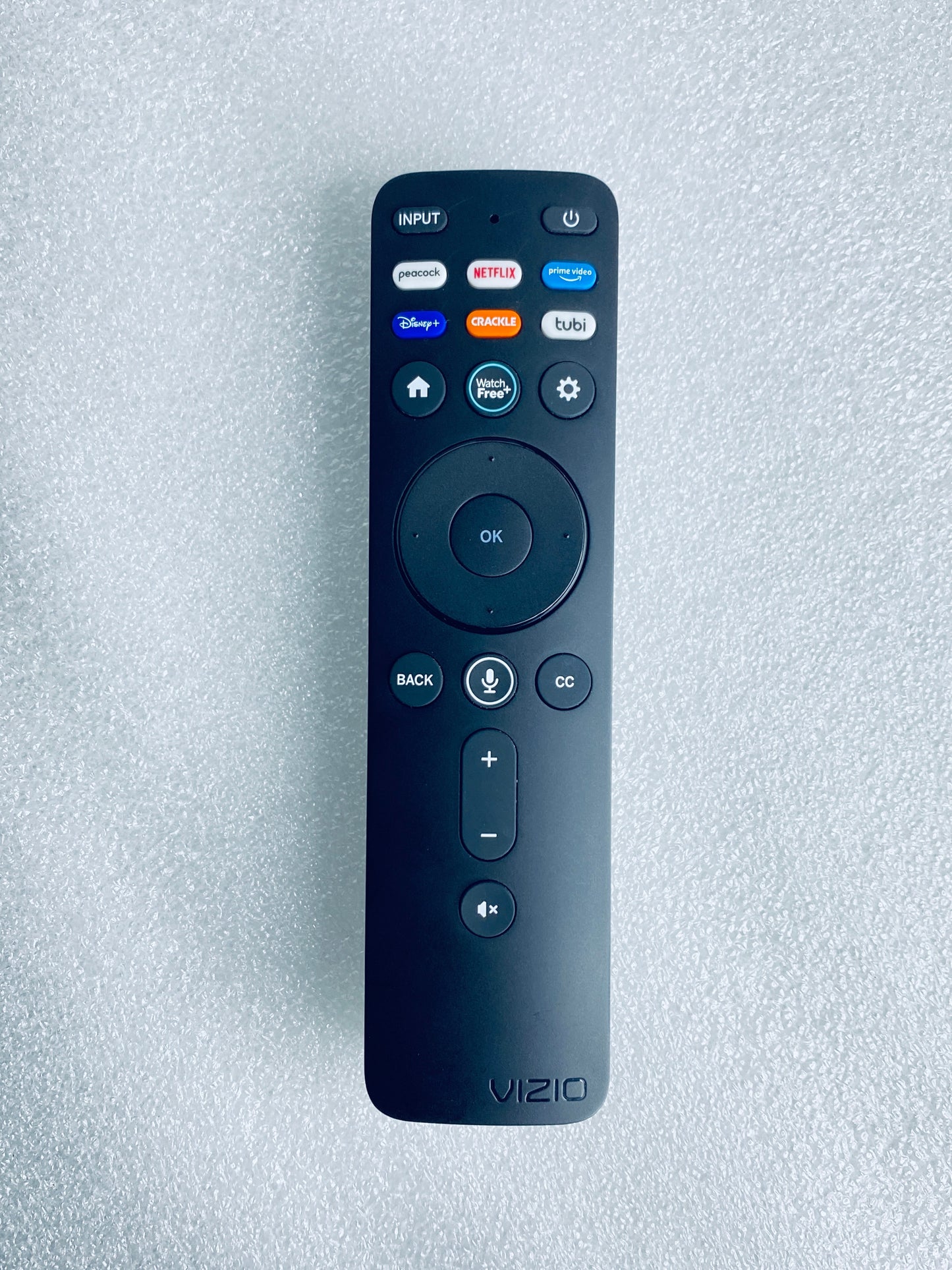 vizio XRT260 Black TV Remote Control