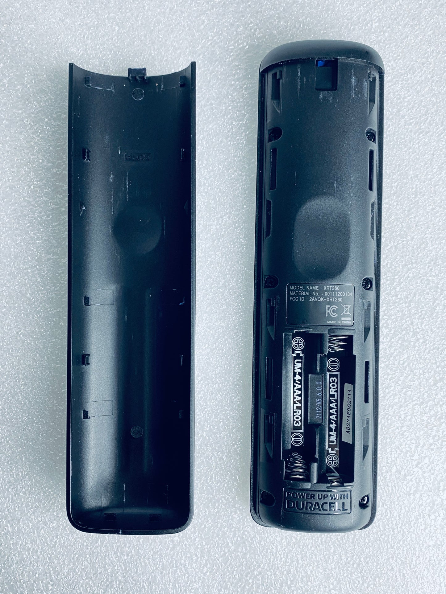 vizio XRT260 Black TV Remote Control