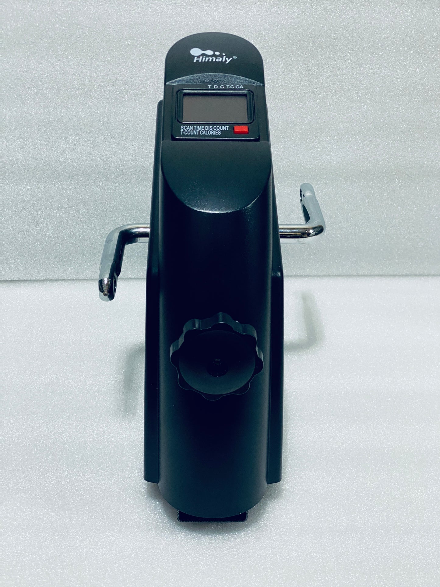 new Open Box - Himaly Portable Mini Exercise Bike With LCD Screen Display, Black