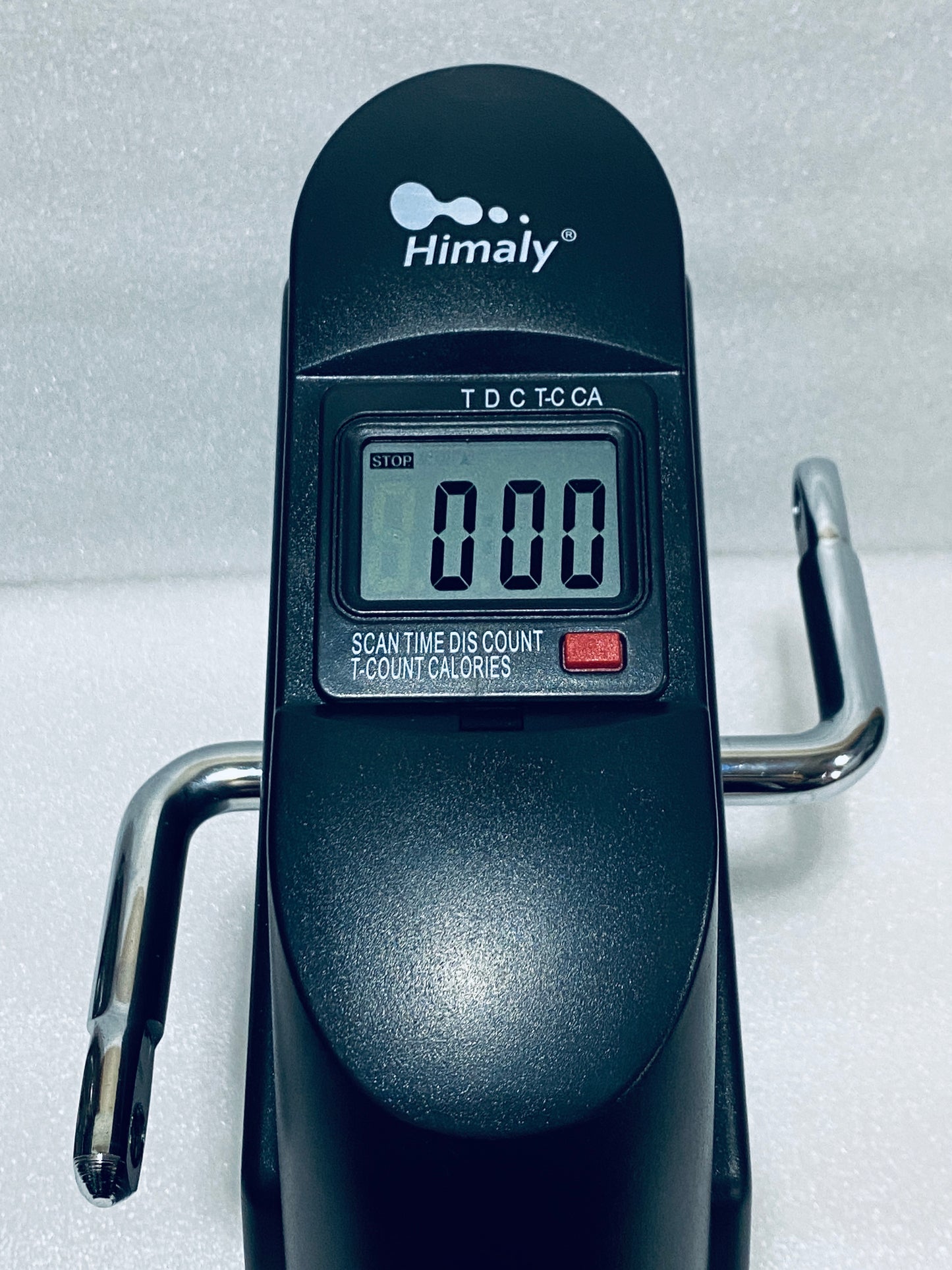 new Open Box - Himaly Portable Mini Exercise Bike With LCD Screen Display, Black