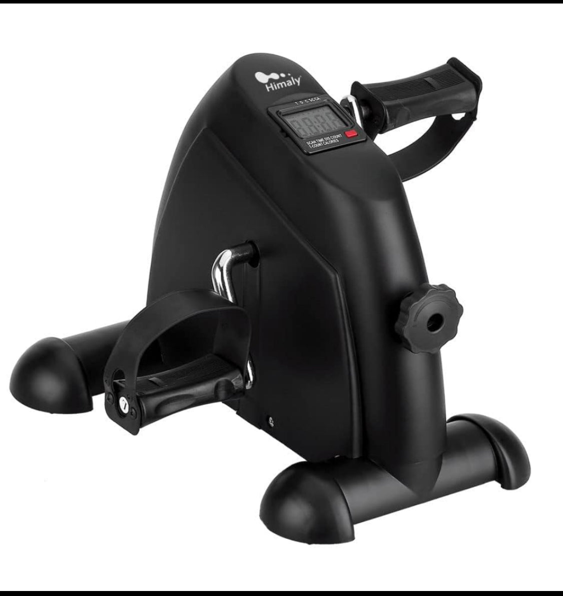new Other - Himaly Portable Mini Exercise Bike With LCD Screen Display, Black