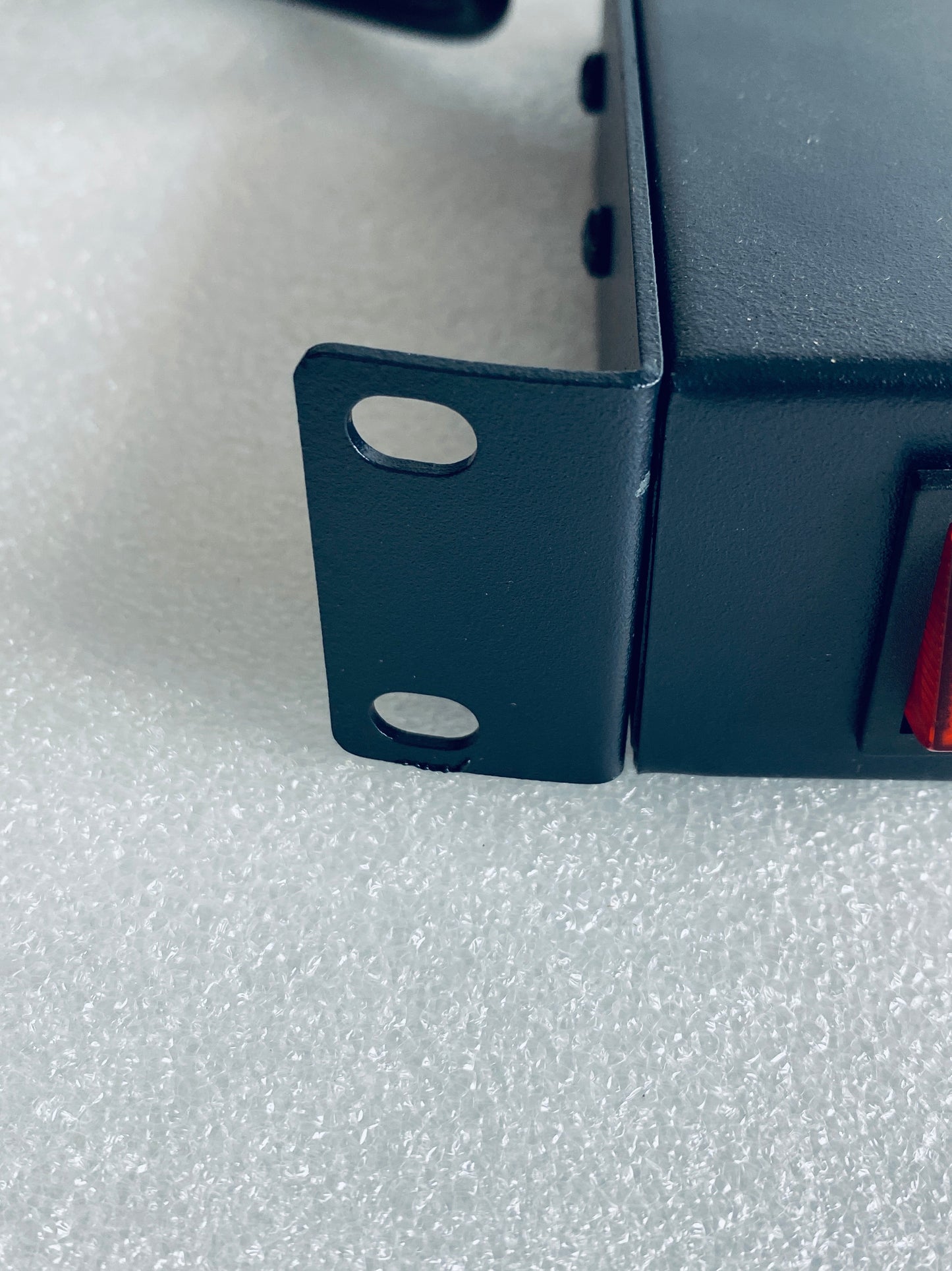 NavePoint Rack Cabinet Mounted Server Cooling System With 2 Fans, Black - (READ)