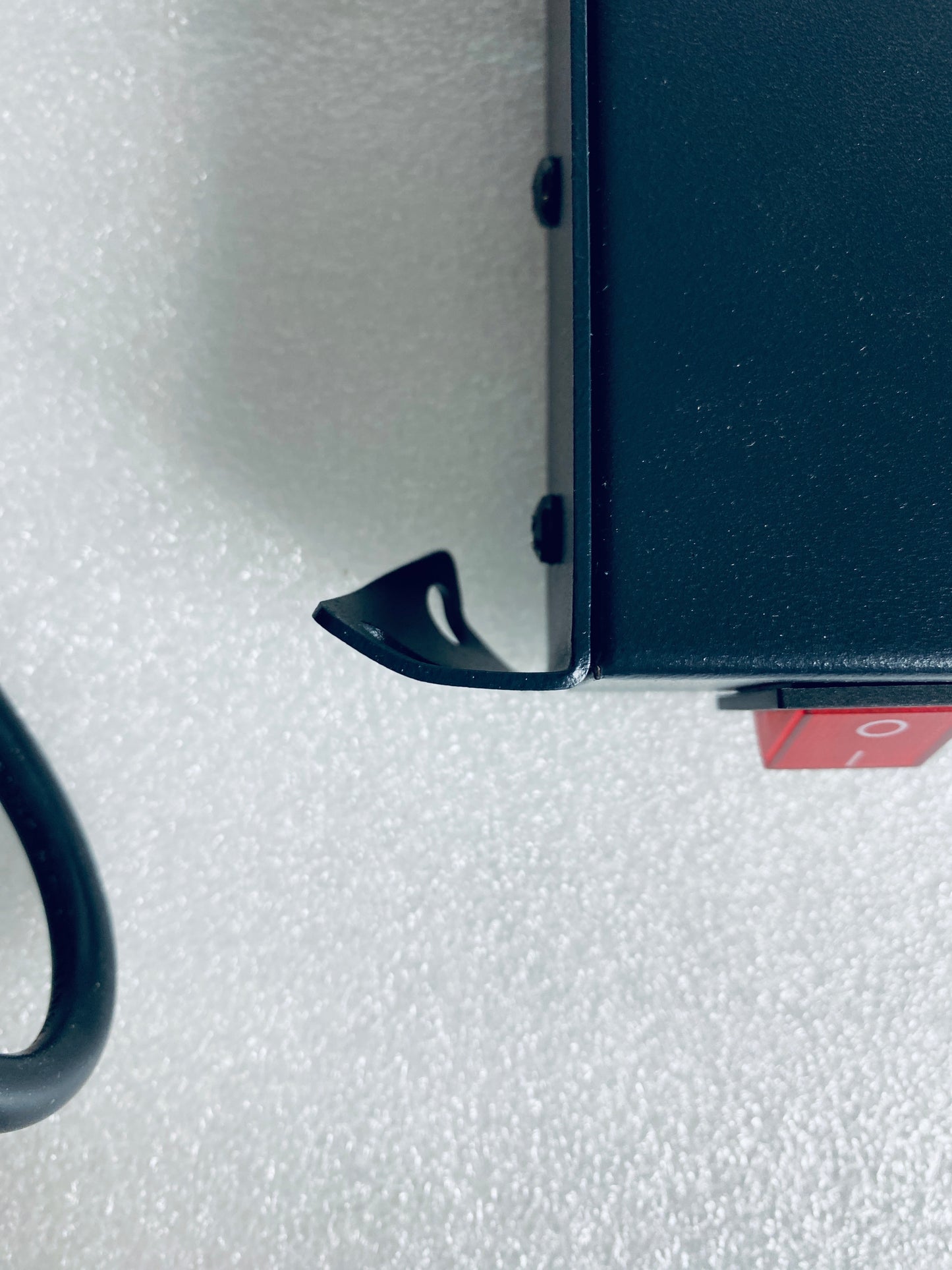 NavePoint Black Rack Cabinet Mounted Server Cooling System With 2 Fans - (READ)