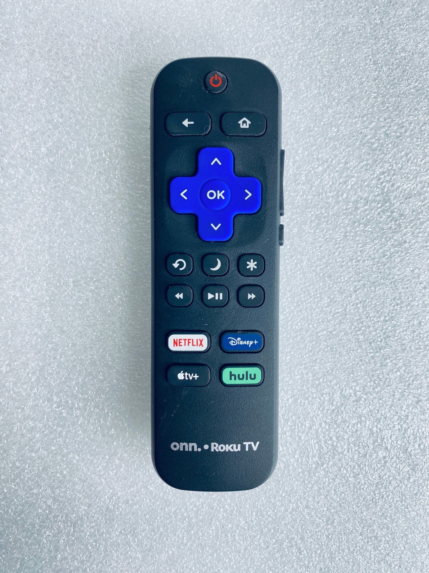 onn Black Roku TV Remote Control, RC-ALIR