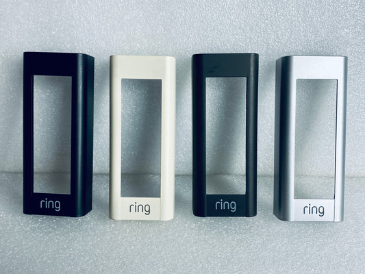lot Of 4 - Ring Video Doorbell Pro Interchangeable Faceplates, Multiple Colors