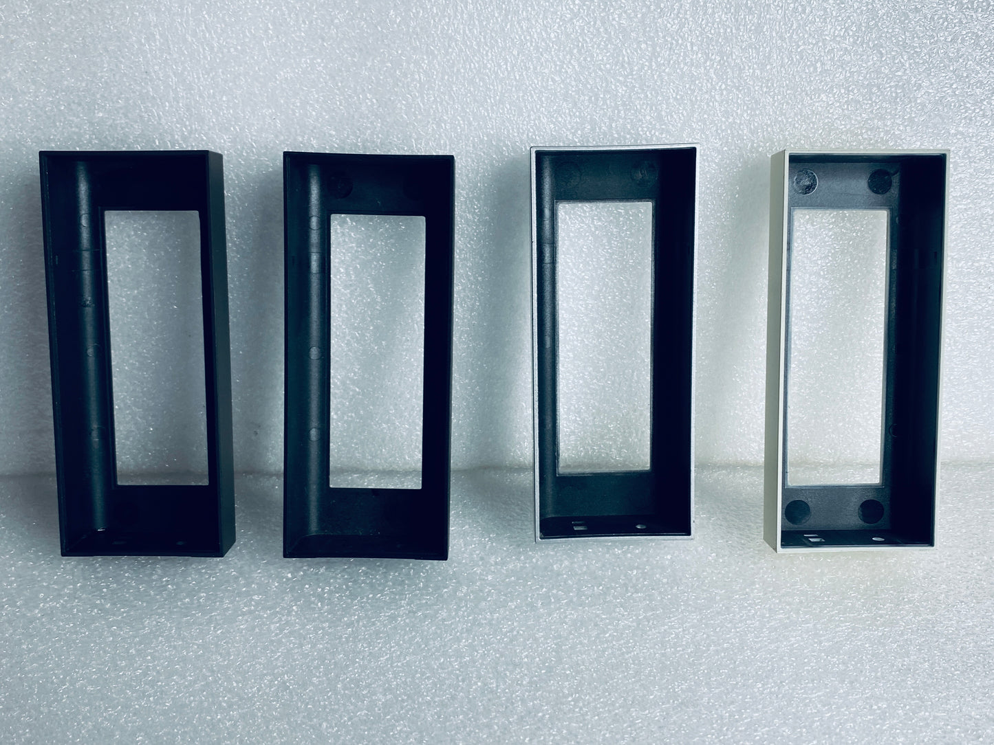 lot Of 4 - Ring Video Doorbell Pro Interchangeable Faceplates, Multiple Colors