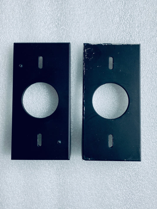 lot Of 2 - Ring Video Doorbell 2nd Generation Wedge Mounts, Black - (READ)