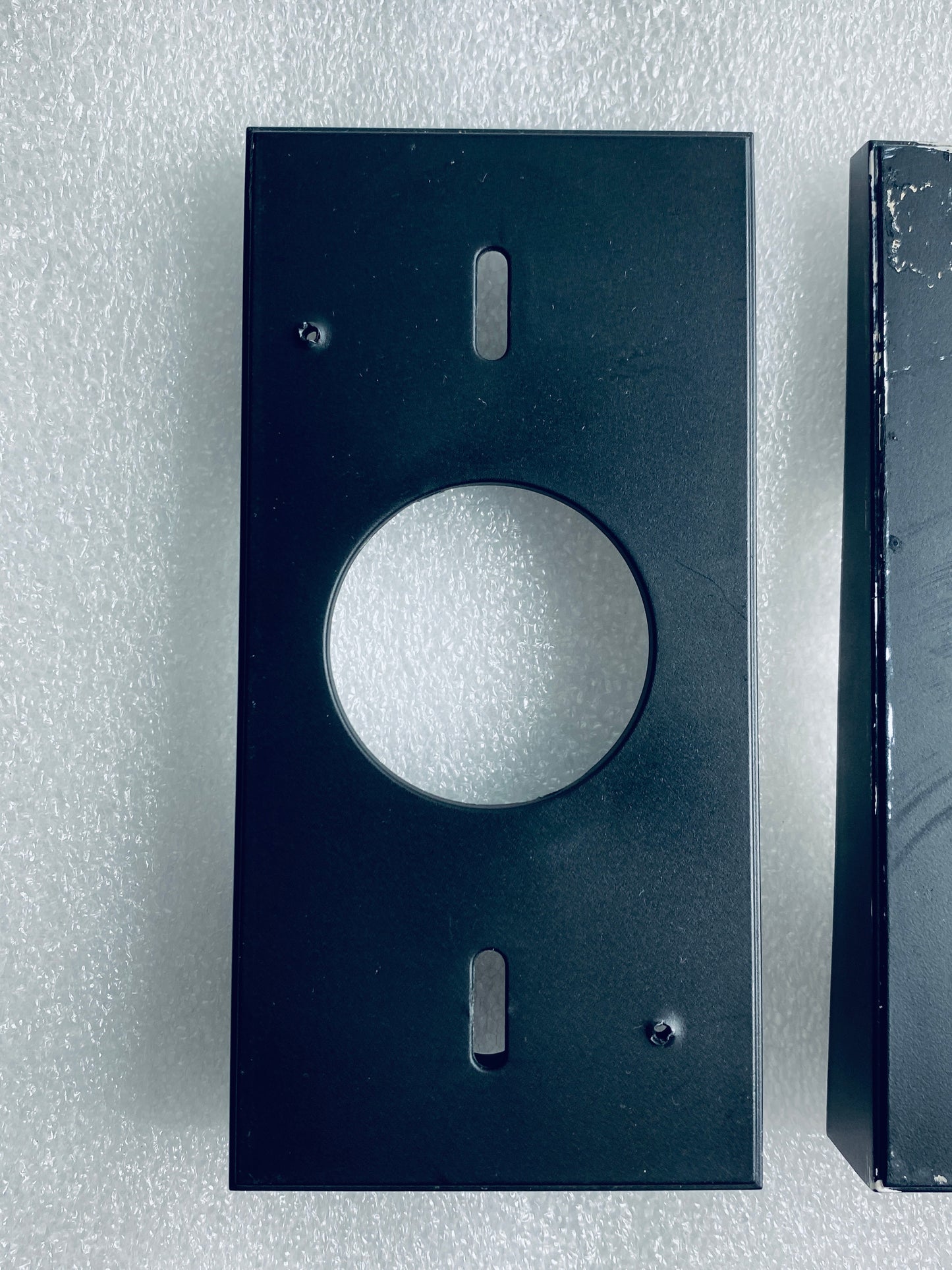 lot Of 2 - Ring Video Doorbell 2nd Generation Wedge Mounts, Black - (READ)