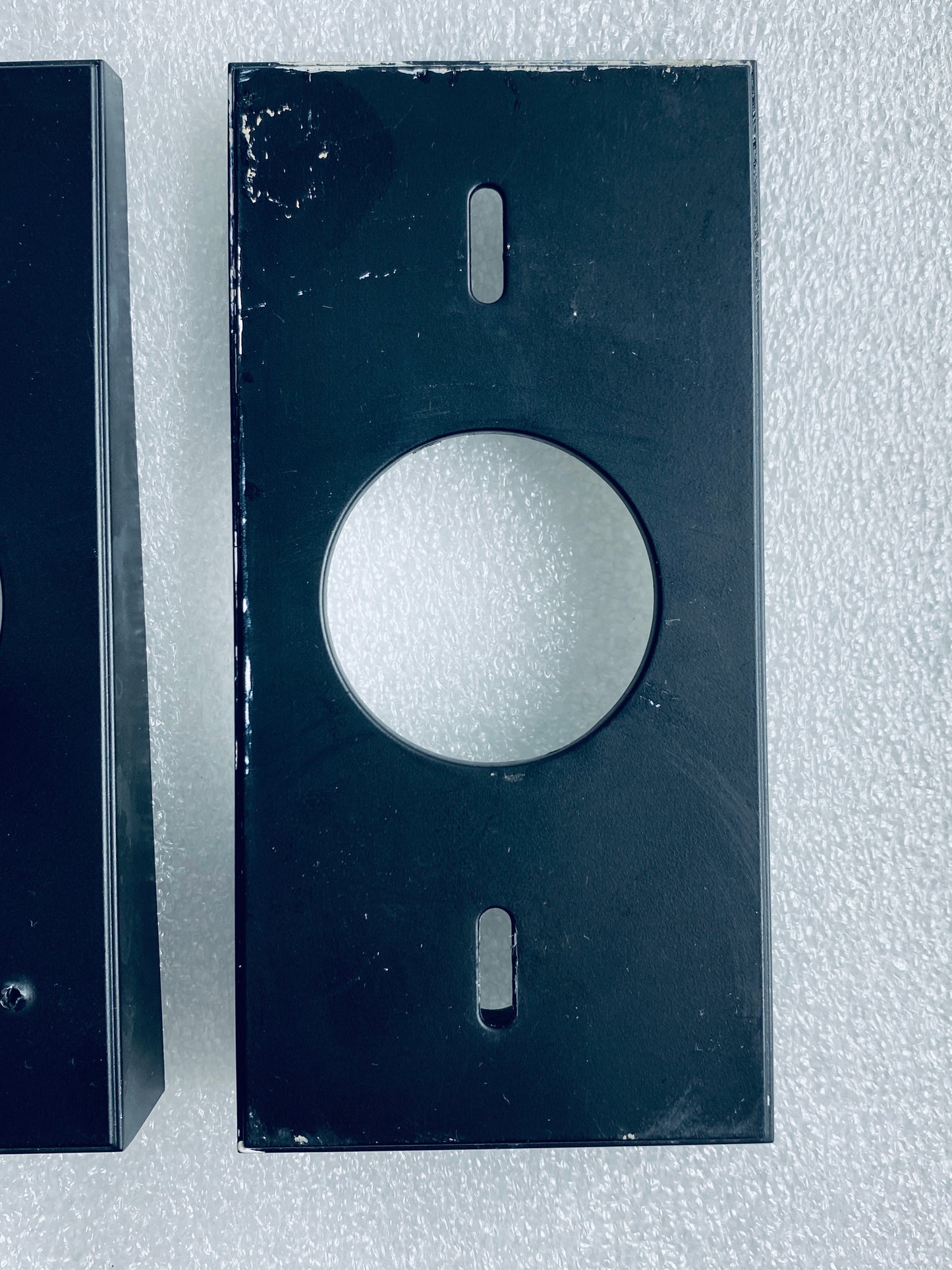 lot Of 2 - Ring Video Doorbell 2nd Generation Wedge Mounts, Black - (READ)