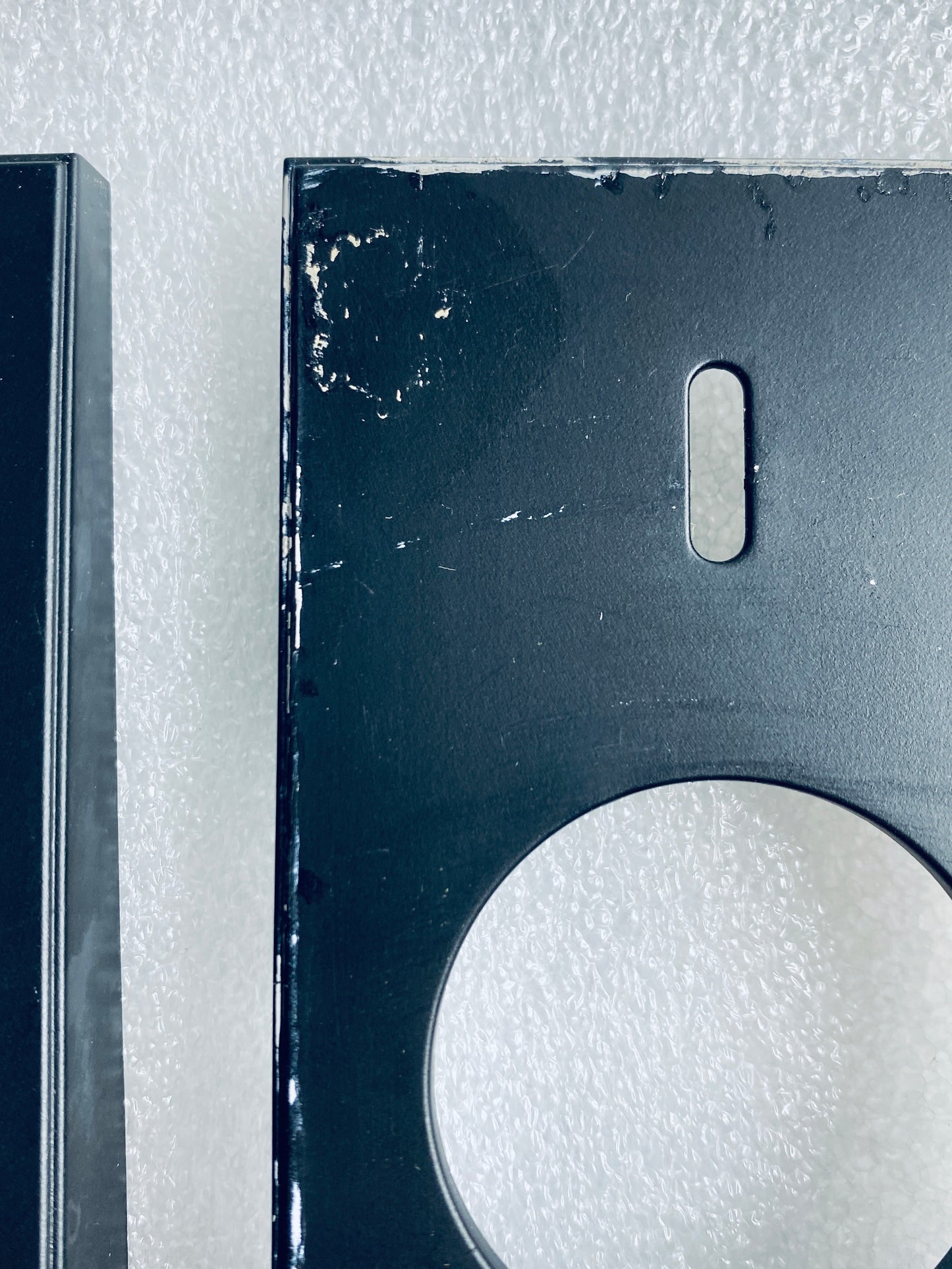 lot Of 2 - Ring Video Doorbell 2nd Generation Wedge Mounts, Black - (READ)