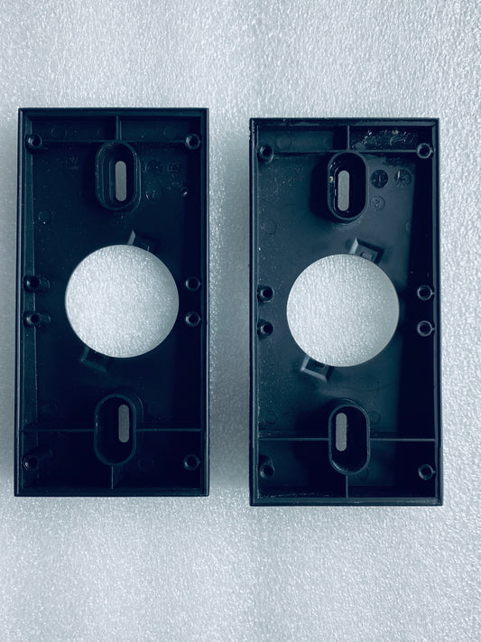 lot Of 2 - Ring Video Doorbell 2nd Generation Wedge Mounts, Black - (READ)