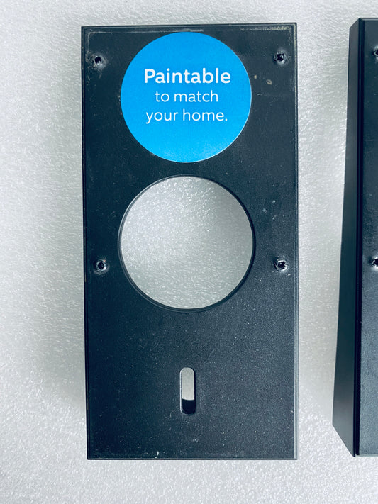 lot Of 2 - Ring Video Doorbell 2nd Generation Black Wedge Mounts - (READ)