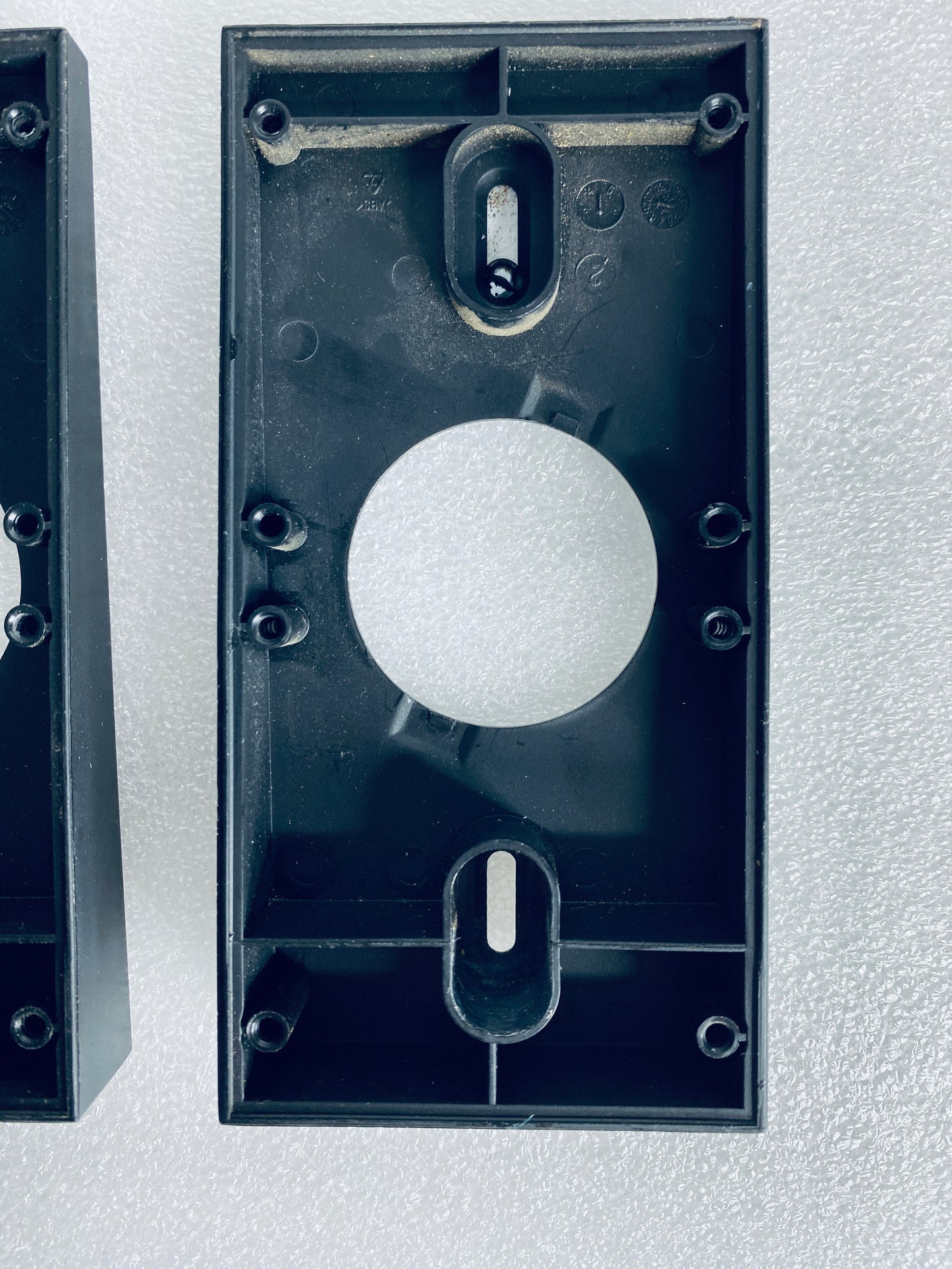 lot Of 2 - Ring Video Doorbell 2nd Generation Black Wedge Mounts - (READ)