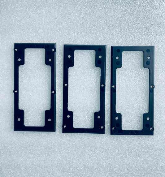 lot Of 3 - Ring Video Doorbell 2nd Generation Black Back Mounts