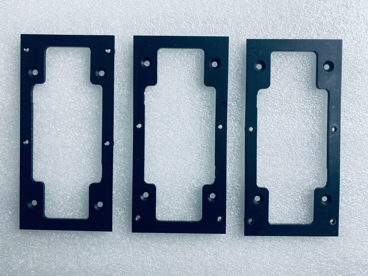 lot Of 3 - Ring Video Doorbell 2nd Generation Black Back Mounts