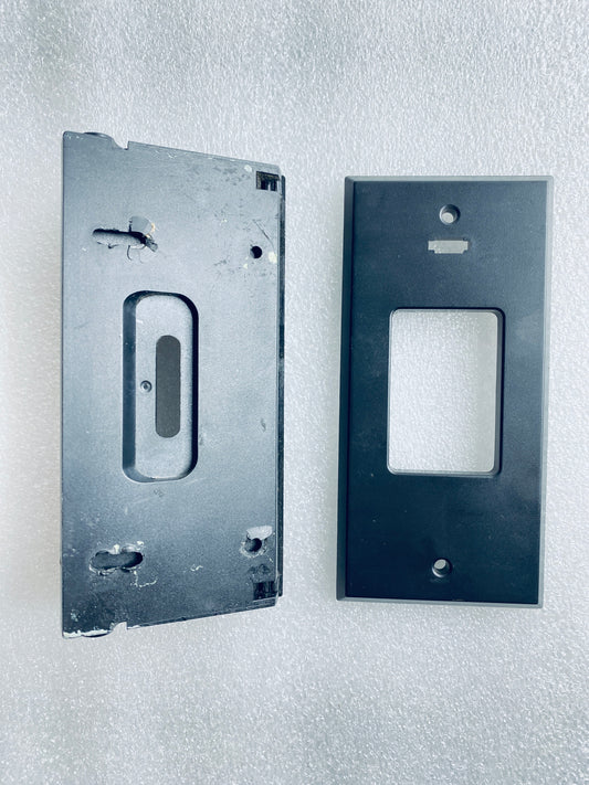 lot Of 2 - Homono Wedge Mount & Wall Plate For RIng Doorbell 2nd Gen, Black-READ