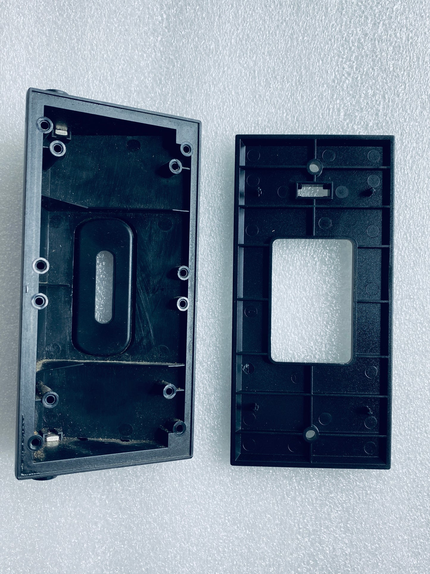 lot Of 2 - Homono Wedge Mount & Wall Plate For RIng Doorbell 2nd Gen, Black-READ