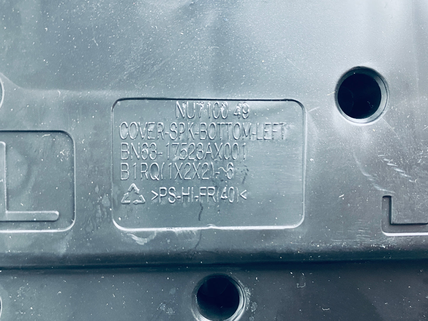 samsung Black Replacement TV Speakers, BN96-45632C