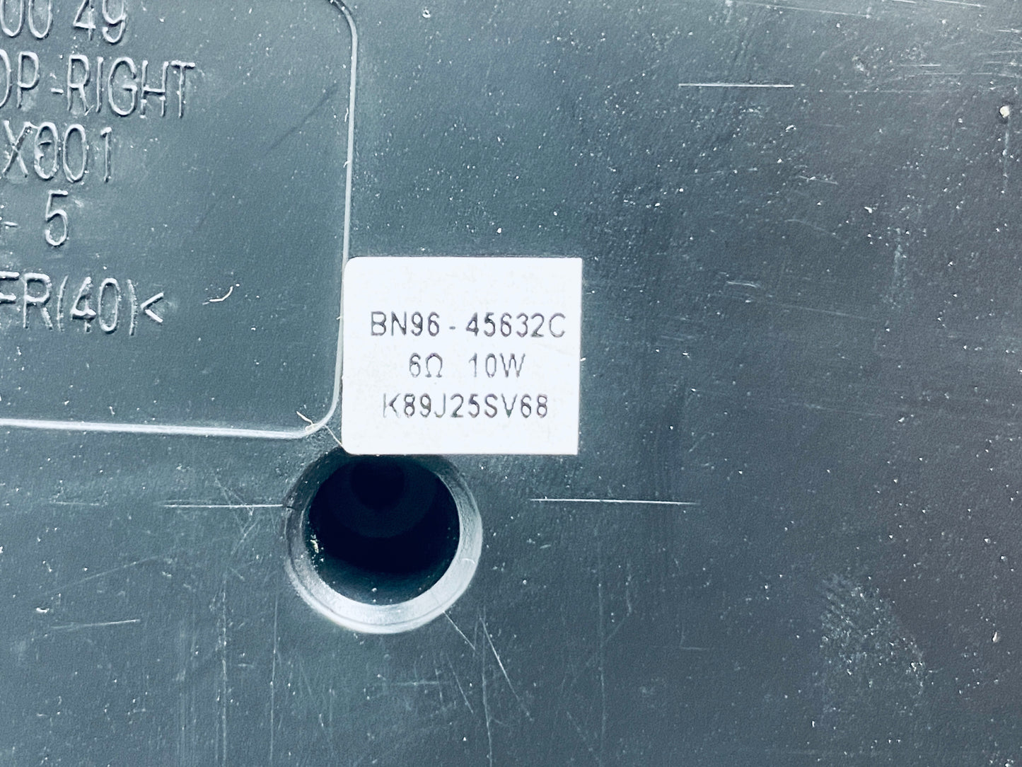 samsung Black Replacement TV Speakers, BN96-45632C