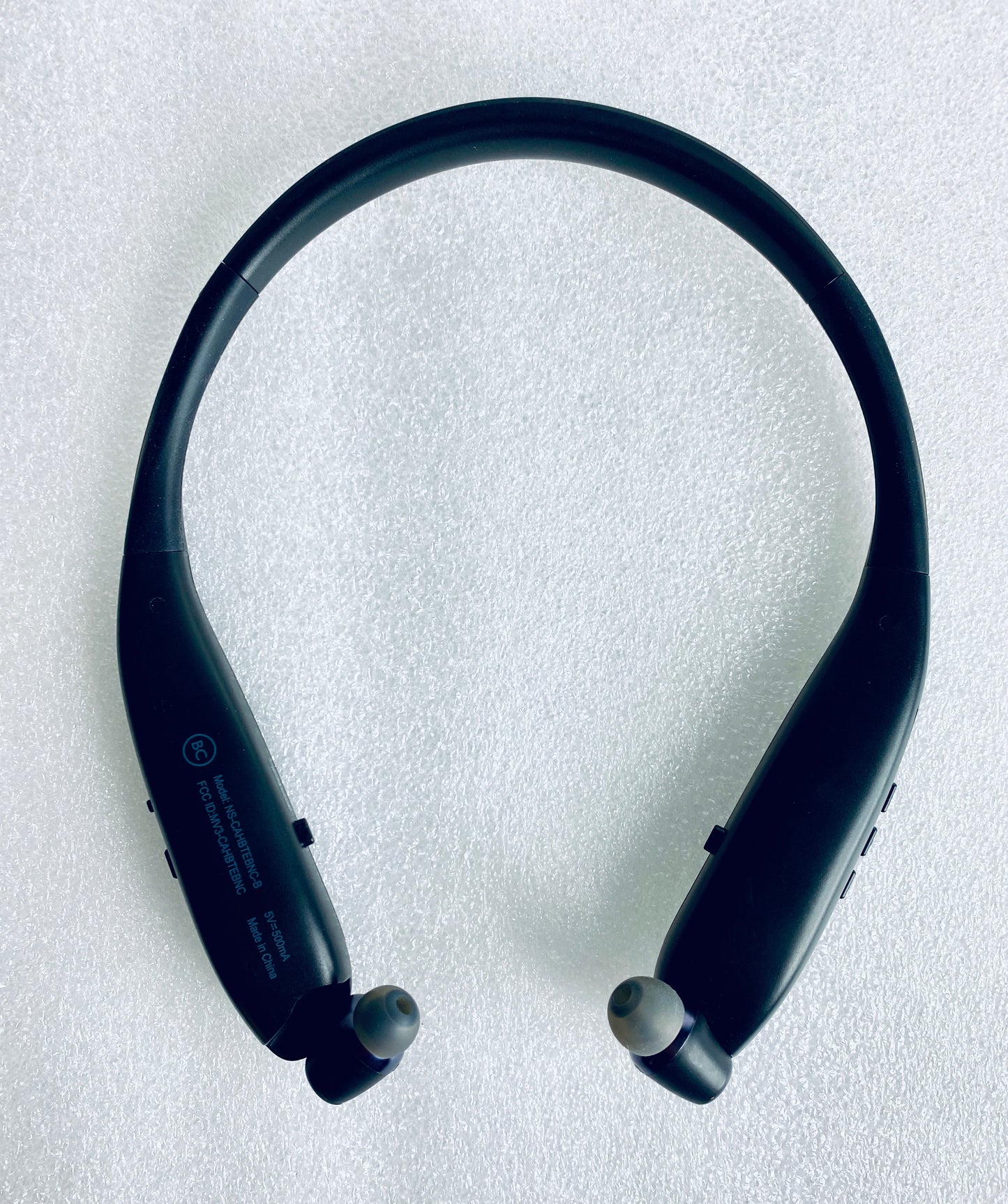 #111 - Insignia Wireless Bluetooth In-Ear Headset With Built-In Microphone, NS-CAHBTEBNC-B - (IN CONDITION AS SHOWN)