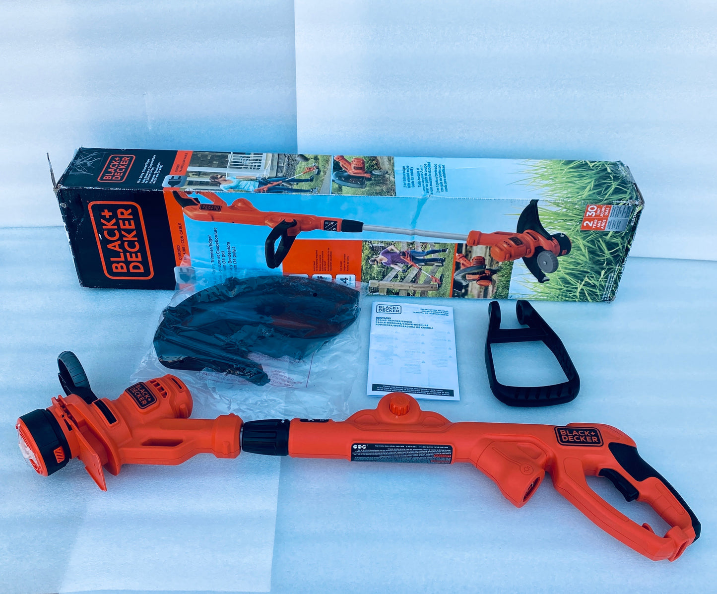New Other - BLACK+DECKER 14” String Trimmer W/ Auto Feed, 6.5-Amp, BESTA510